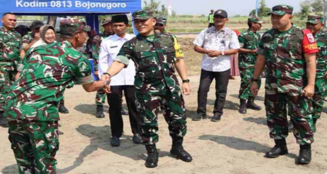 Read more about the article Tim Wasev: TMMD 129 di Kesongo Bojonegoro Progresnya Sangat Signifikan