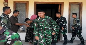 Read more about the article Jalinan Kekeluargaan Takkan Putus, Satgas TMMD 129 Bojonegoro Pamitan dengan Warga Kesongo