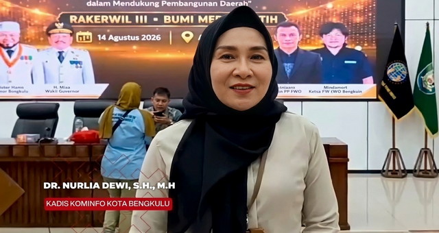 You are currently viewing ‎Hadiri Pelantikan PD IWO Kota Bengkulu, Kadis Kominfo Dinilai Pengayom Media