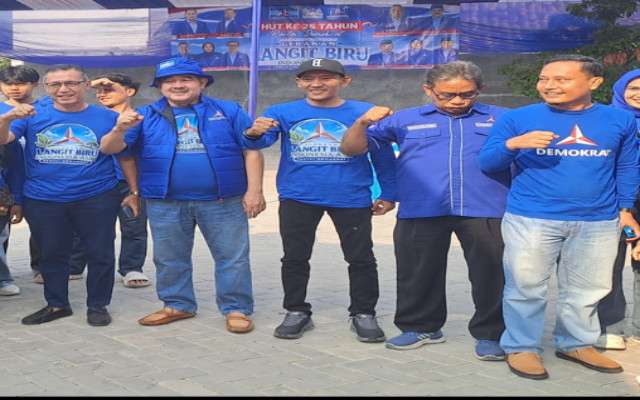 Read more about the article Semarak HUT ke-25 Demokrat, Edi Anwar Apresiasi Masyarakat, Sukseskan Kegiatan