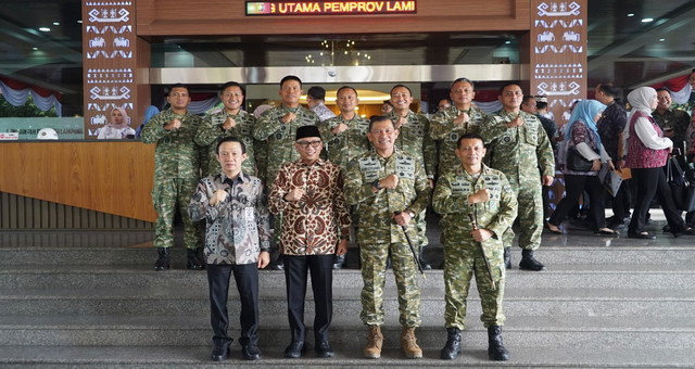 Read more about the article TNI-Pemda Perkuat Sinergi, Program Desaku Maju Didorong hingga Pelosok Lampung