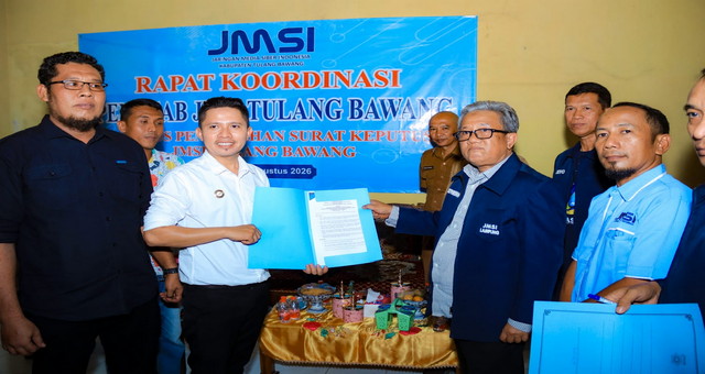 Read more about the article Suhirmansyah Jabat Ketua JMSI Kabupaten Tulang Bawang