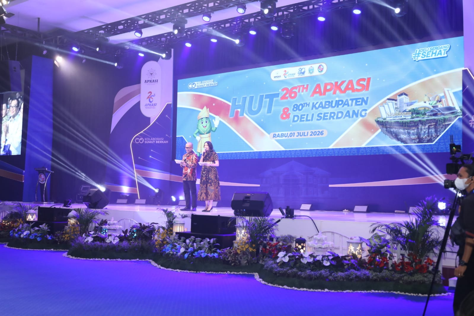 You are currently viewing BUPATI ASAHAN HADIRI PERINGATAN HUT KE-26 APKASI DI KABUPATEN DELI SERDANG