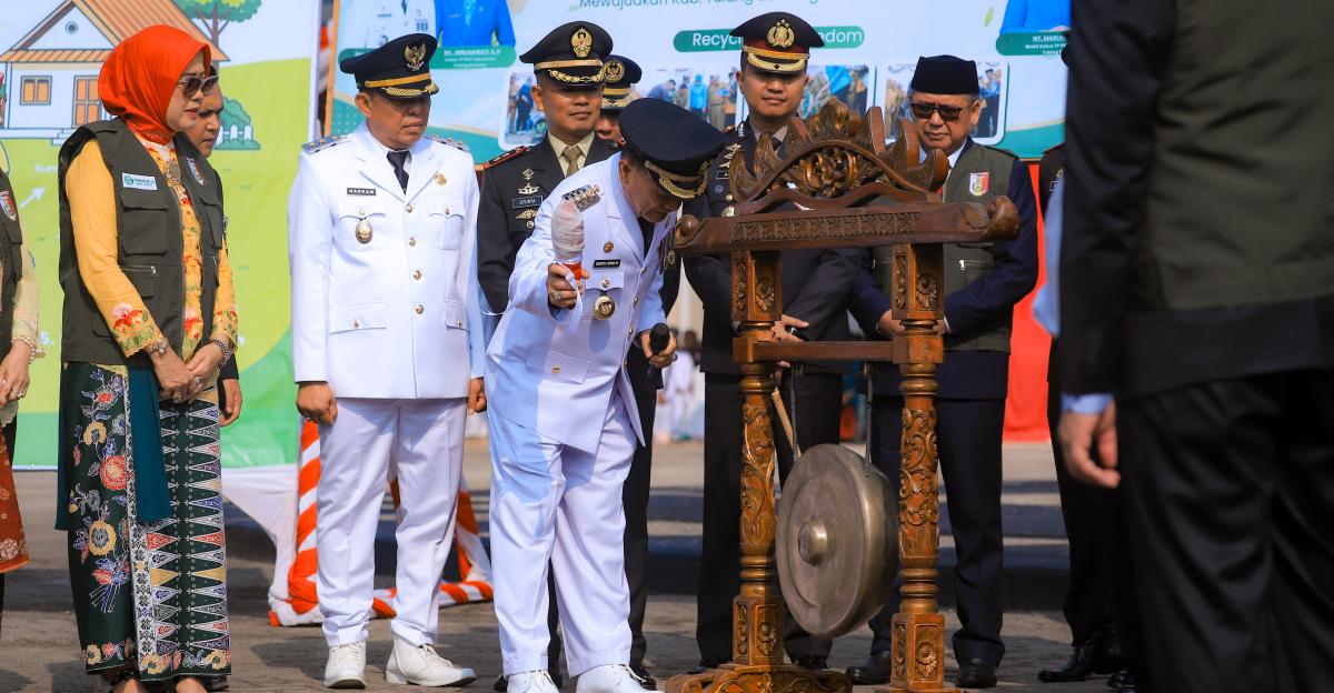You are currently viewing Bank Sampah Udang Manis Diluncurkan, Tulang Bawang Dorong Sampah Jadi Sumber Ekonomi