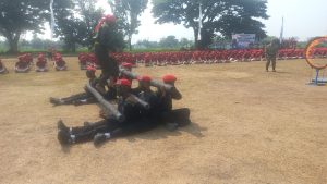 Read more about the article Baret Tersemat, Semangat Ketarunaan 641 Siswa SMKN 1 Madiun Resmi Ditutup