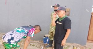 Read more about the article Dukung Kebutuhan Air Bersih, Satgas TMMD Tinjau Rencana Pembangunan Manunggal Air di Desa Sembung