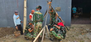 Read more about the article Satgas TMMD Reguler ke-130 Kodim 0736/Batang Terus Kembangkan Program Manunggal Air Bersih di Desa Sembung