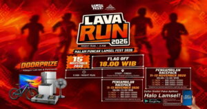 Read more about the article Mau Ikut Lava Run 2026 Lampung Selatan? Ini Cara Daftar dan Ambil Jersey Gratis untuk 5.000 Peserta