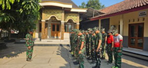 Read more about the article Apel Pagi Satgas TMMD, Peltu Zainal Ingatkan Prajurit, Delapan Wajib TNI Harus Dibuktikan Lewat Tindakan