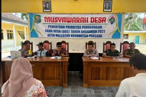 Read more about the article TNI-Polri Dukung Pemdes Nglebeng Tetapkan RKPDes 2027