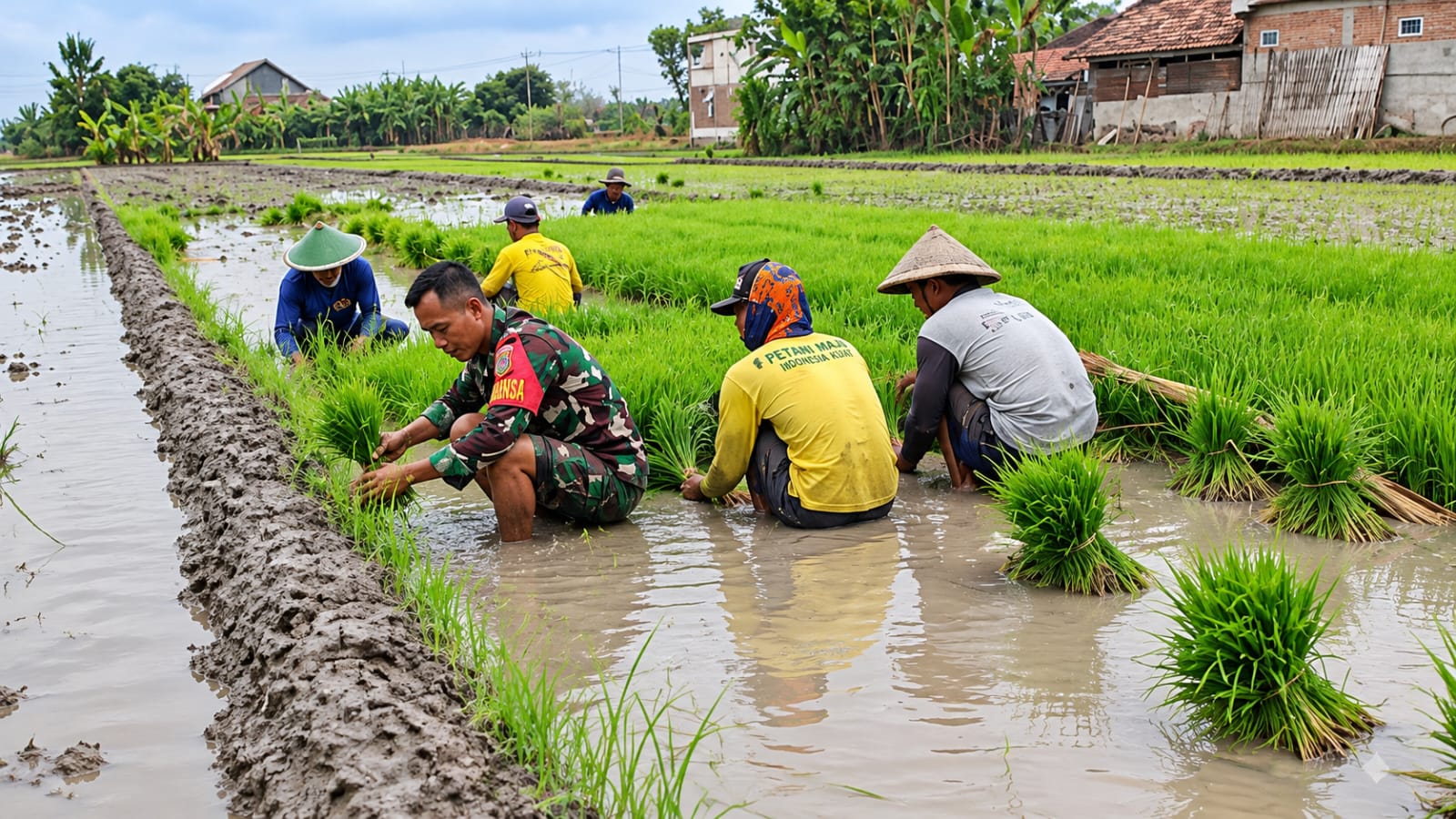 Read more about the article Dari Persemaian ke Sawah, Babinsa dan Petani Uteran Bersiap Songsong Musim Tanam