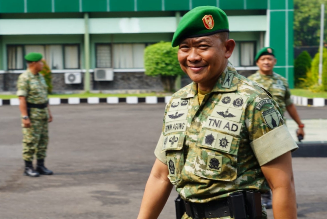You are currently viewing Danrem Erwin Tegaskan Siap Tegak Lurus Dukung Kepemimpinan Pangdam Piek Budyakto